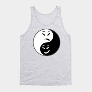 Happy Sad Yin Yang Tank Top